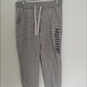 Hollister grey sweatpants joggers